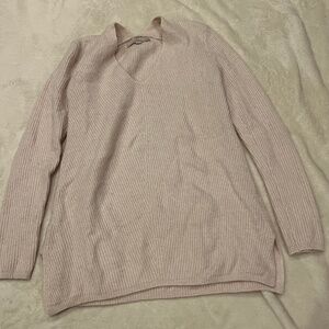 LOFT Light Pink M Sweater